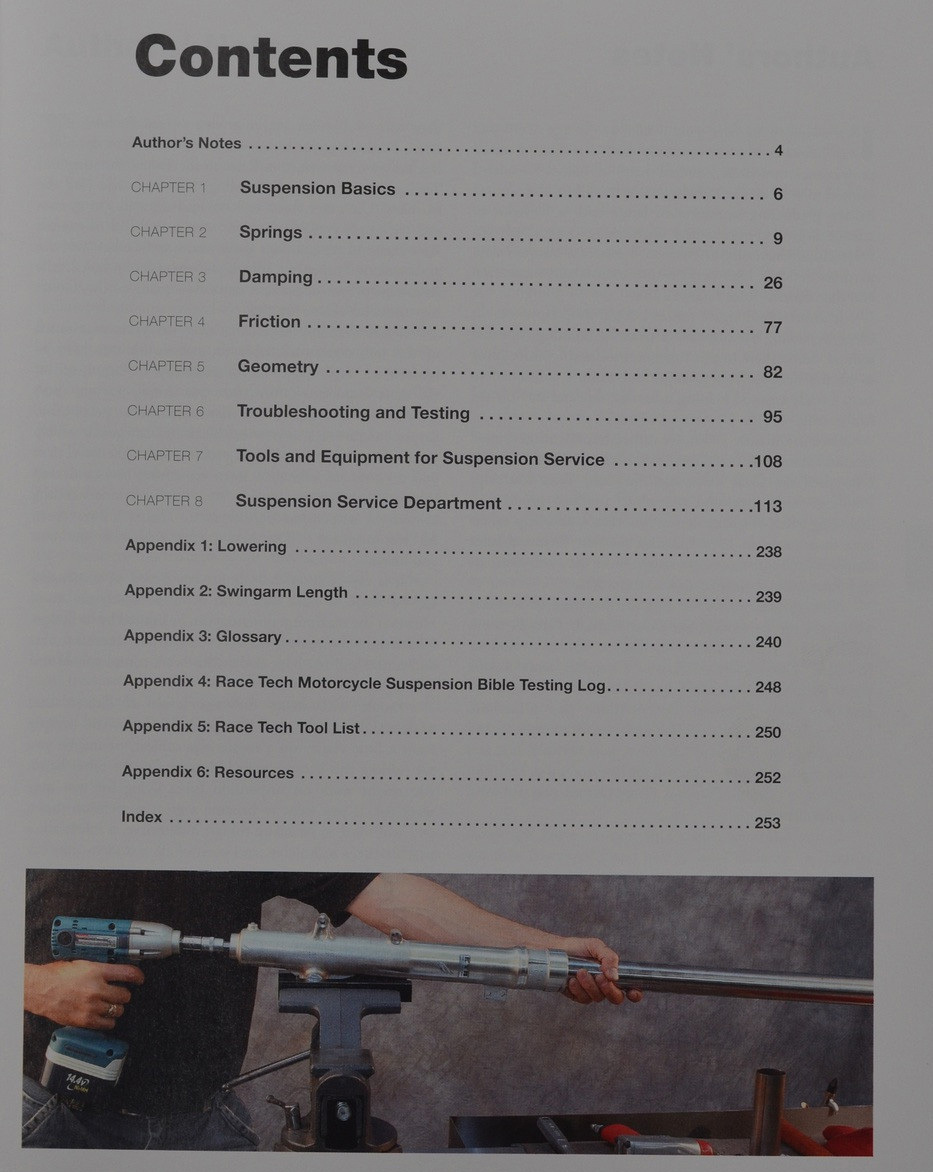 IBSB 01 Suspension Bible Race Tech