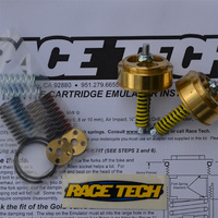 FEGV S4311 36.0/29.2/17.5mm +Adaptors Gold Valve Cartridge Emulator Kit 
