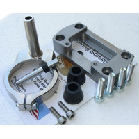 HONDA CRF Steering Damper Above Bar Mount Frame Bracket / Bar Clamp